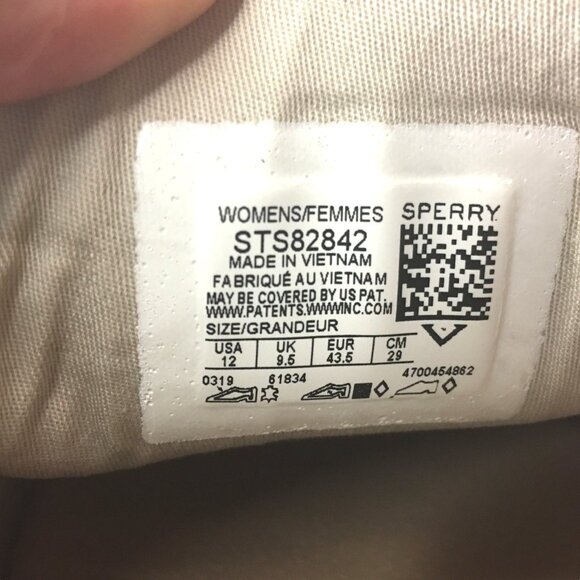 SPERRY Platinum Metallic Slip-On Topsiders · ﹏𓊝﹏☼⋆. - Picture 14 of 14
